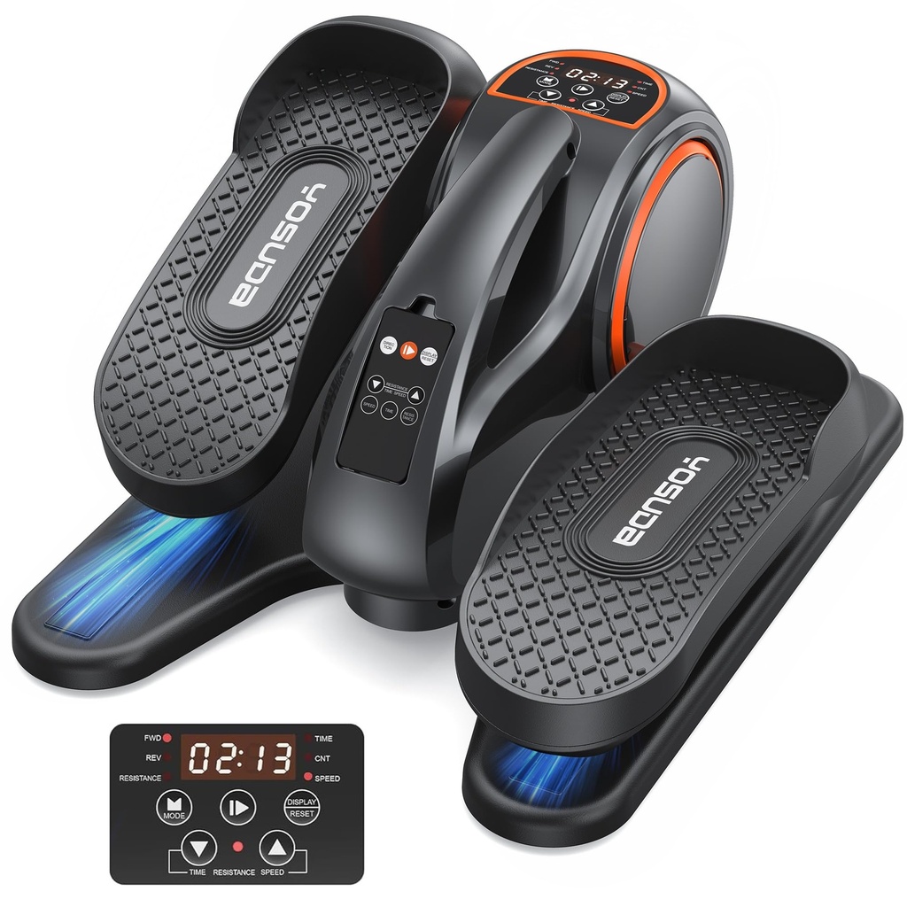 YOSUDA Under Desk Elliptical,Elliptical for Seniors Fully Assembled,Quiet & Portable Electric