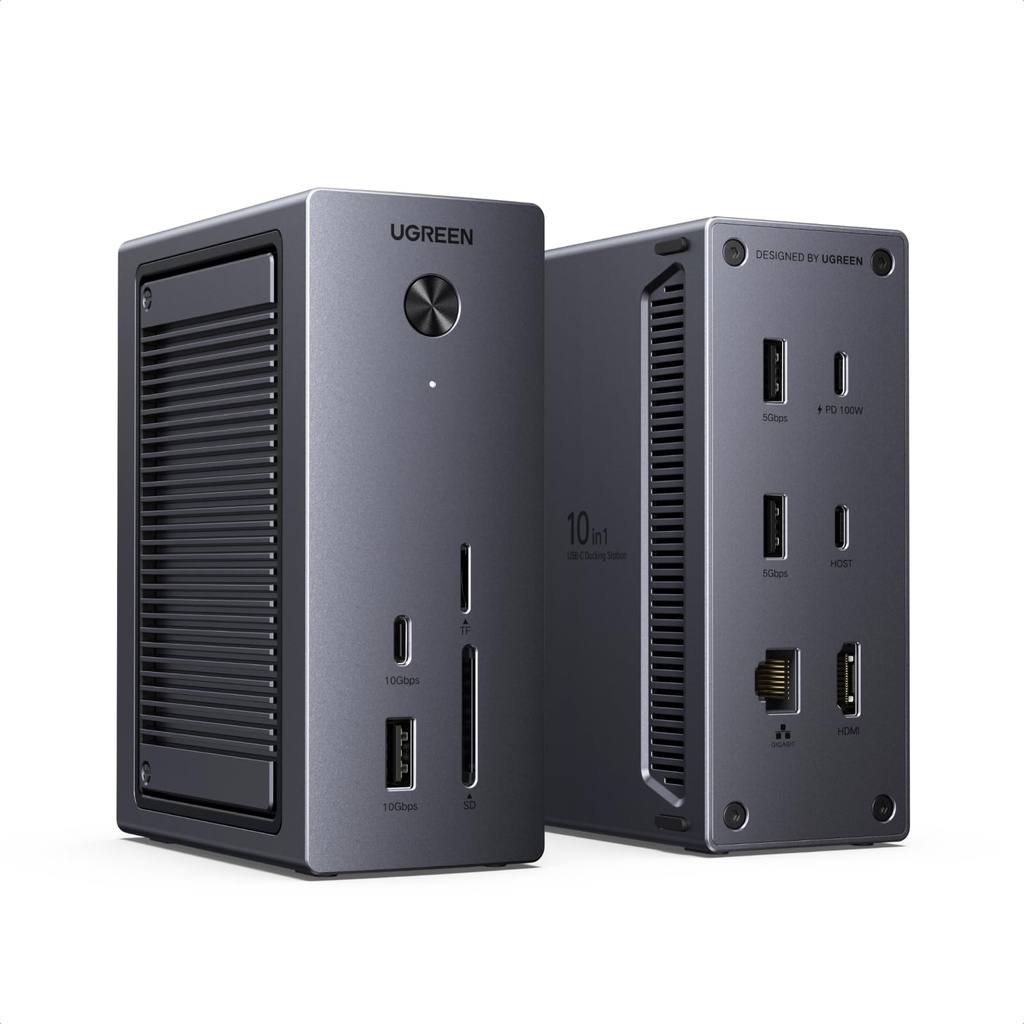 UGREEN Revodok NVMe Docking Station 10-in-1 M.2 NVMe SSD Enclosure USBC Hub