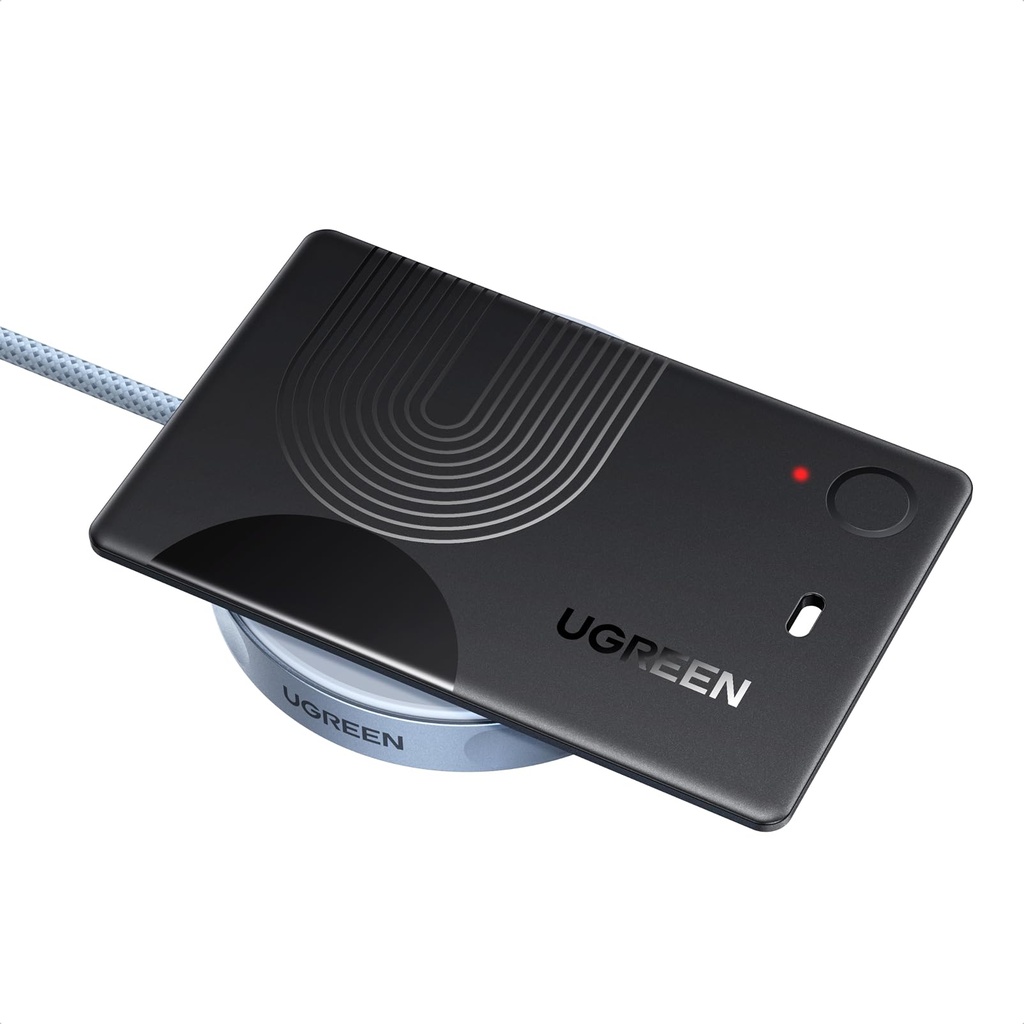 UGREEN FineTrack Slim Wallet Tracker for iOS, Wireless Rechargeable, IP68