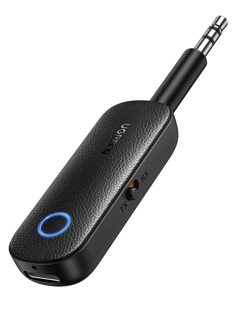 UGREEN Bluetooth 5.4 Transmitter Receiver, 2-in-1 Aux, Dual Connection