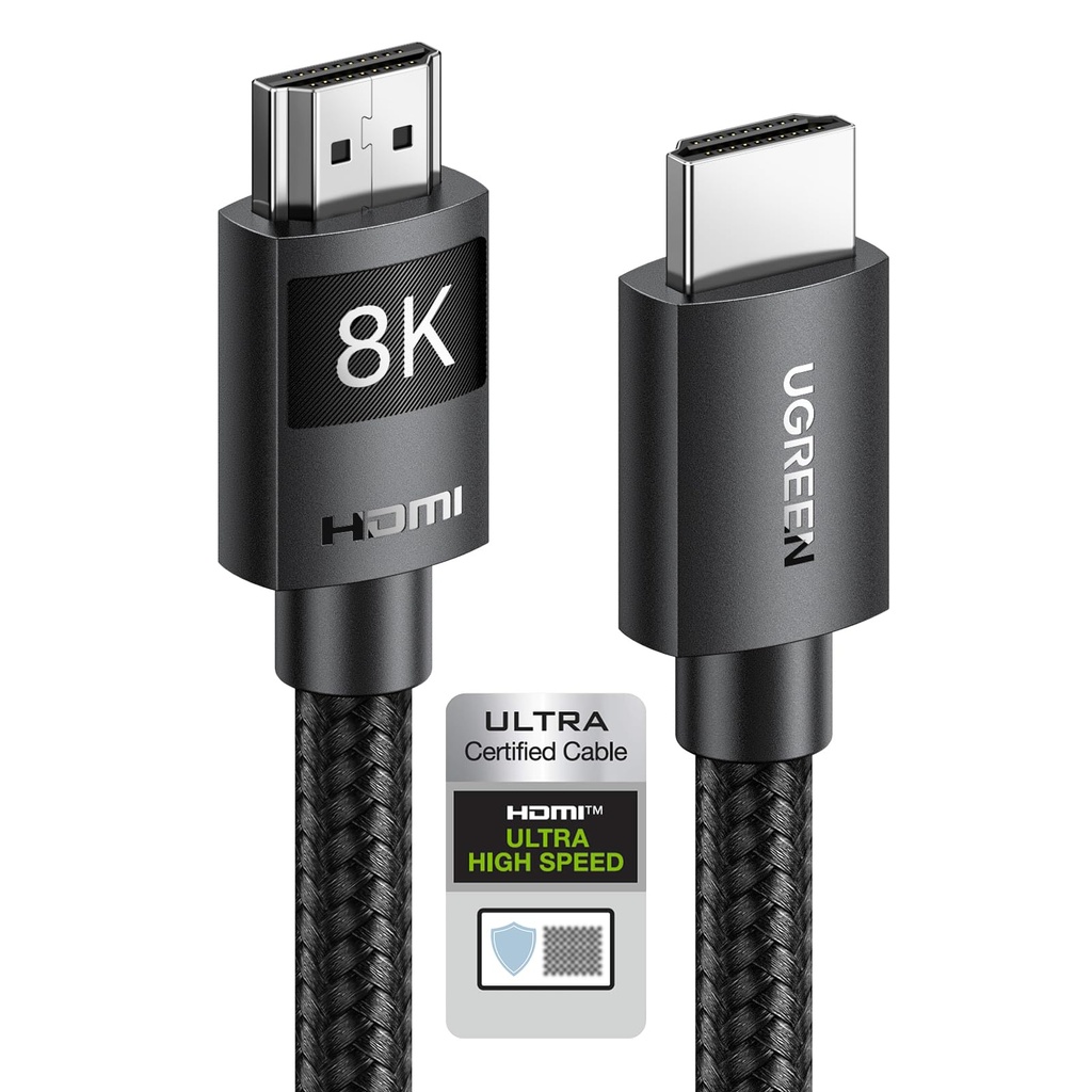 UGREEN HDMI 2.1 Cable Certified 10K 8K 4K@240/144/120Hz eARC Dolby Atmos,3M