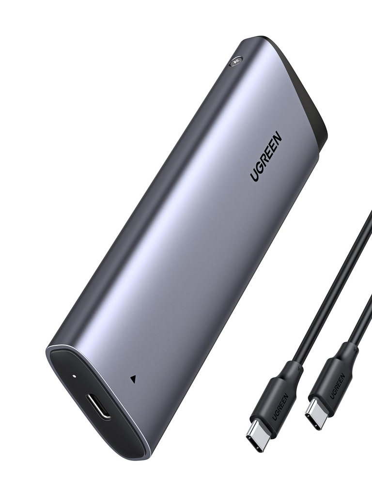 UGREEN 10Gbps M.2 NVMe Enclosure USB C 3.2 Gen 2 for M and M&B Key