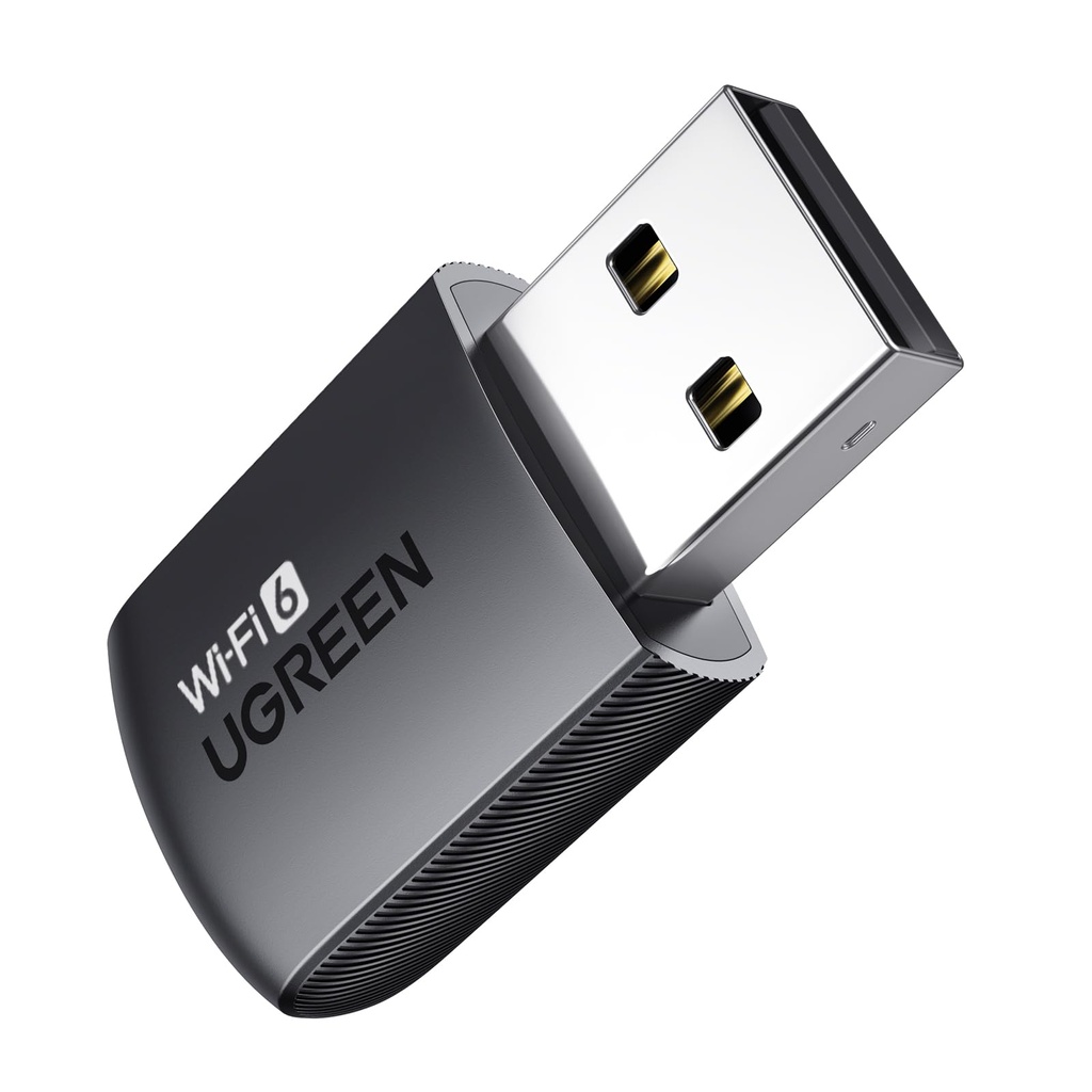 UGREEN Wifi Dongle, AX900 WiFi 6 Adapter Dual Band 5GHz/2.4GHz for PC