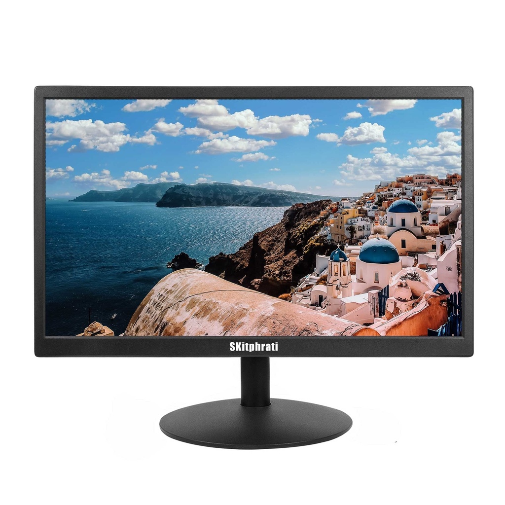 SKitphrati 17 Inch Monitor 1440x900 LED Screen with HDMI VGA Ports, PC Monitor for Computer