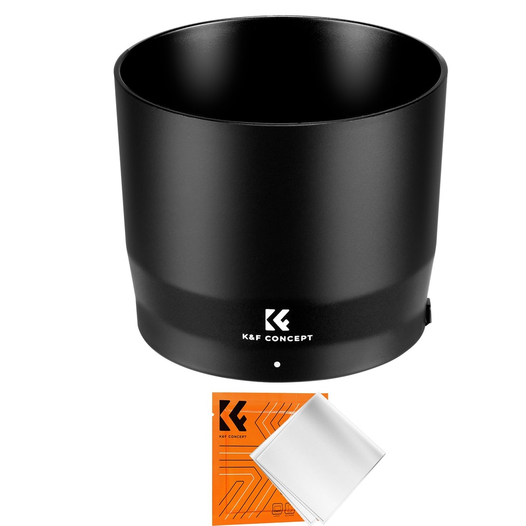 K&F CONCEPT ET-74B Lens Hood, 67mm Bayonet Lens Hood for Canon RF 100-400mm f/5.6-8 is USM