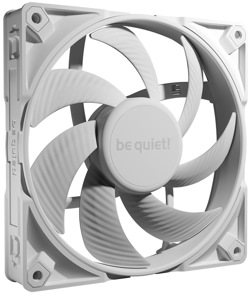 be quiet! Silent Wings Pro 4 140mm PWM White PC Case Fan, Optimized Fan Blades, Extraordina