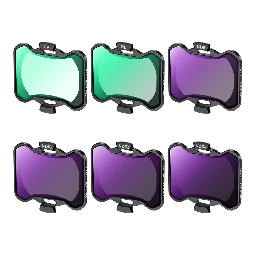 K&F CONCEPT 6-Pack Filter Kit Compatible with DJI Avata 2