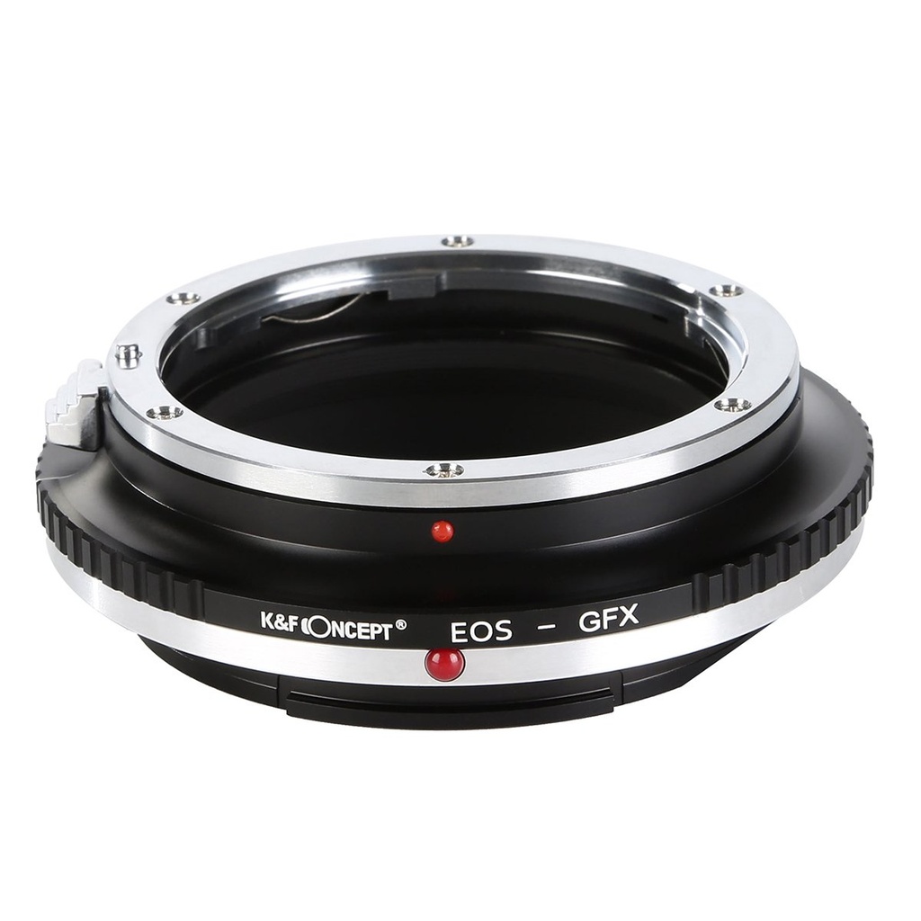 K&F CONCEPT CL350 Lens Mount Adapter Canon EOS EF Lens Mount to GFX Mount Camera Body Made