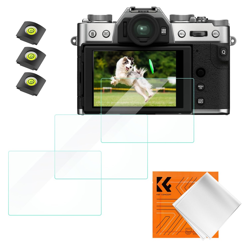 K&F CONCEPT Screen Protector Compatible with Fujifilm X-T30 III, X-T30 II