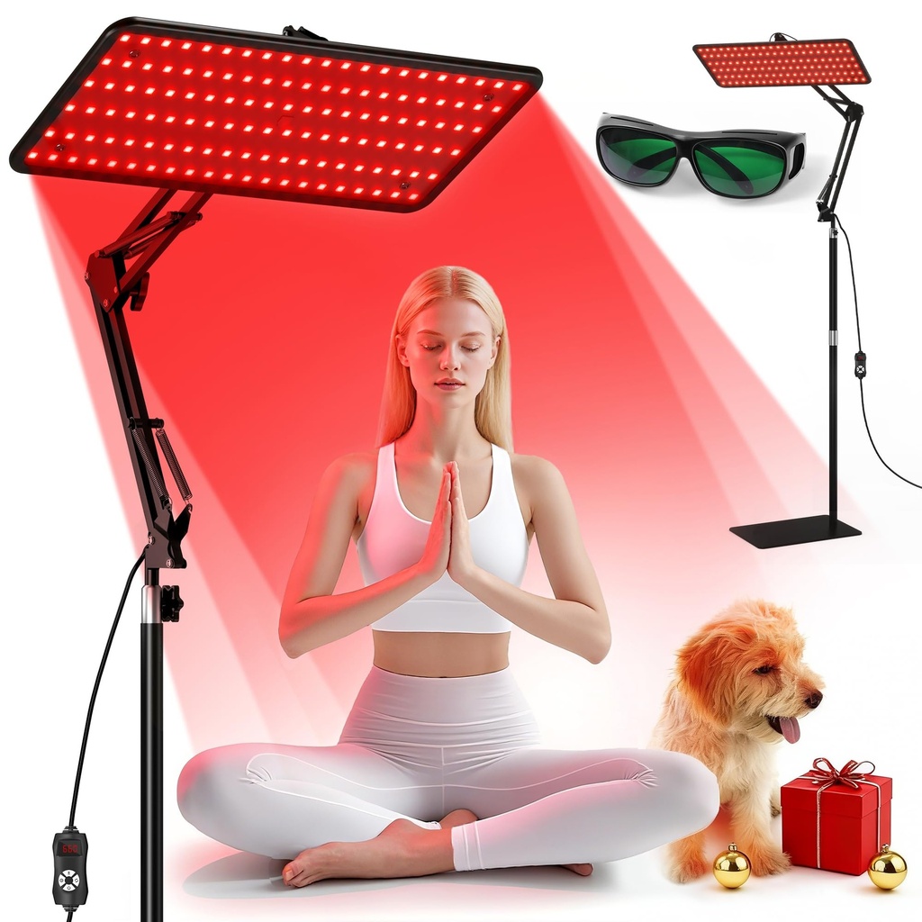 Morfone Red Light Infrared Lamp for Body 660nm, 850nm, 940nm Tri-Wavelength