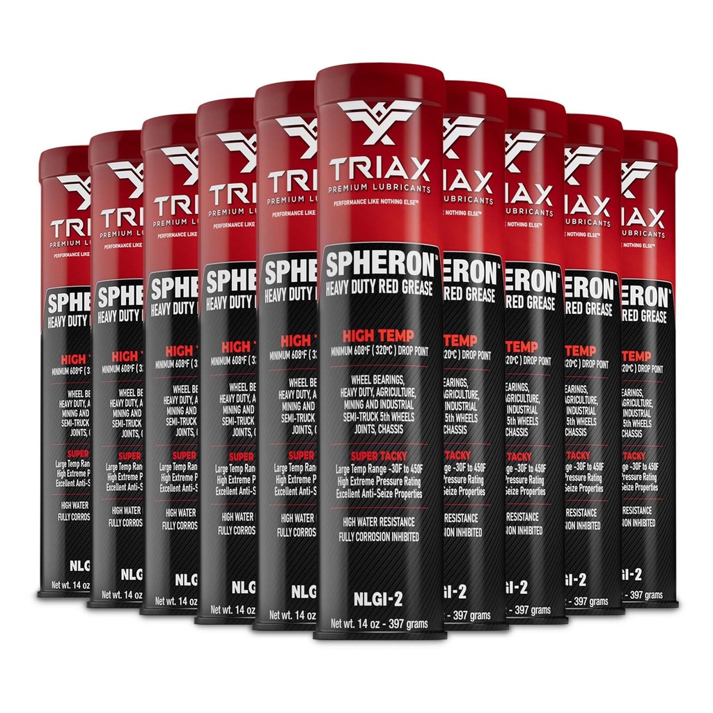 TRIAX Spheron HT Red Lithium Grease Cartridge Ã”Ã‡Ã´ Super Heavy Duty Extreme Pressure Ultr