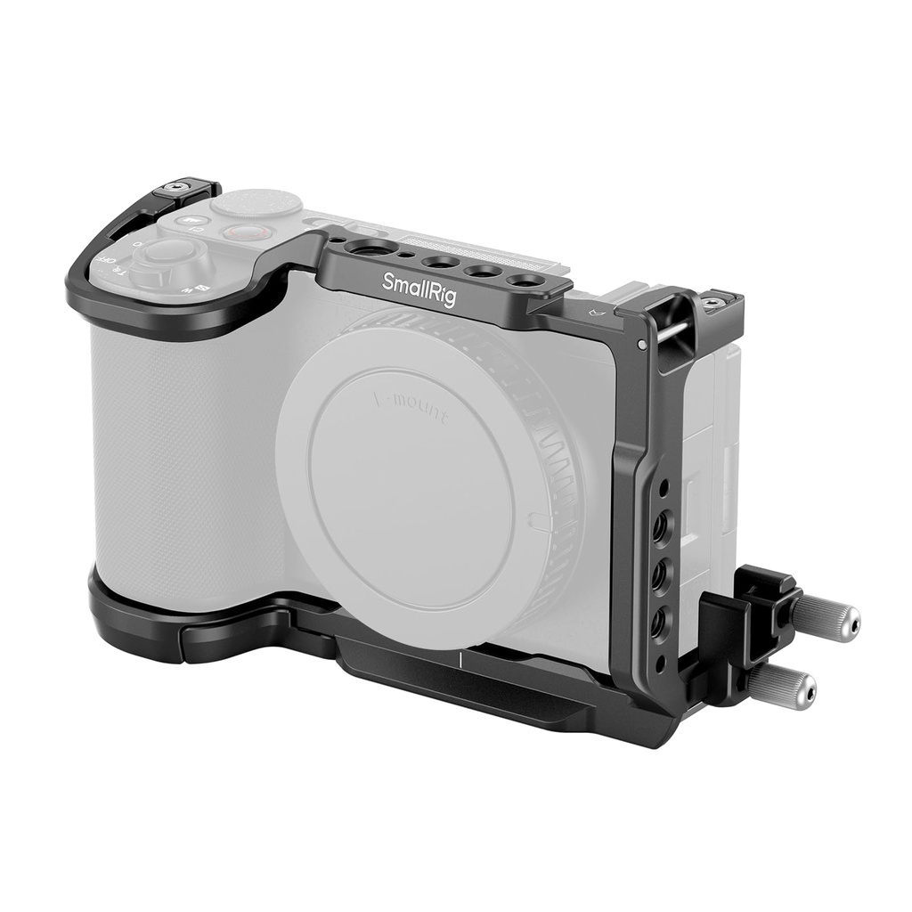SMALLRIG ZV-E10 II Cage Kit for Sony ZV-E10 II with Cable Clamp for HDMI, Built-in Quick Re