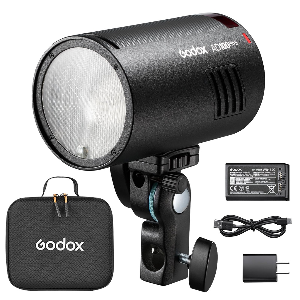 Godox AD100Pro II Pocket Flash 100Ws Strobe Light