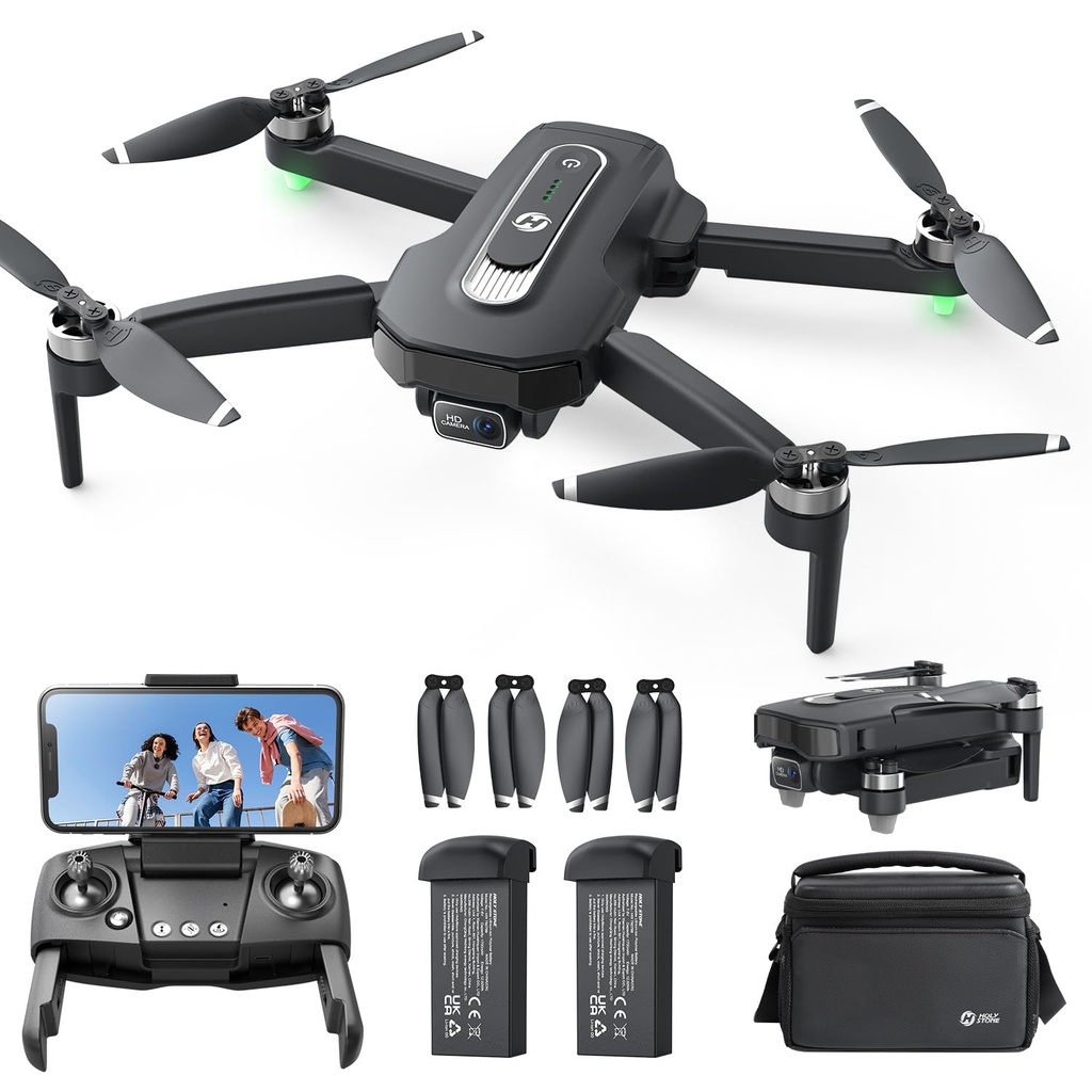Holy Stone HS460 GPS Drone with Camera 4K for Beginners, 26 Mins