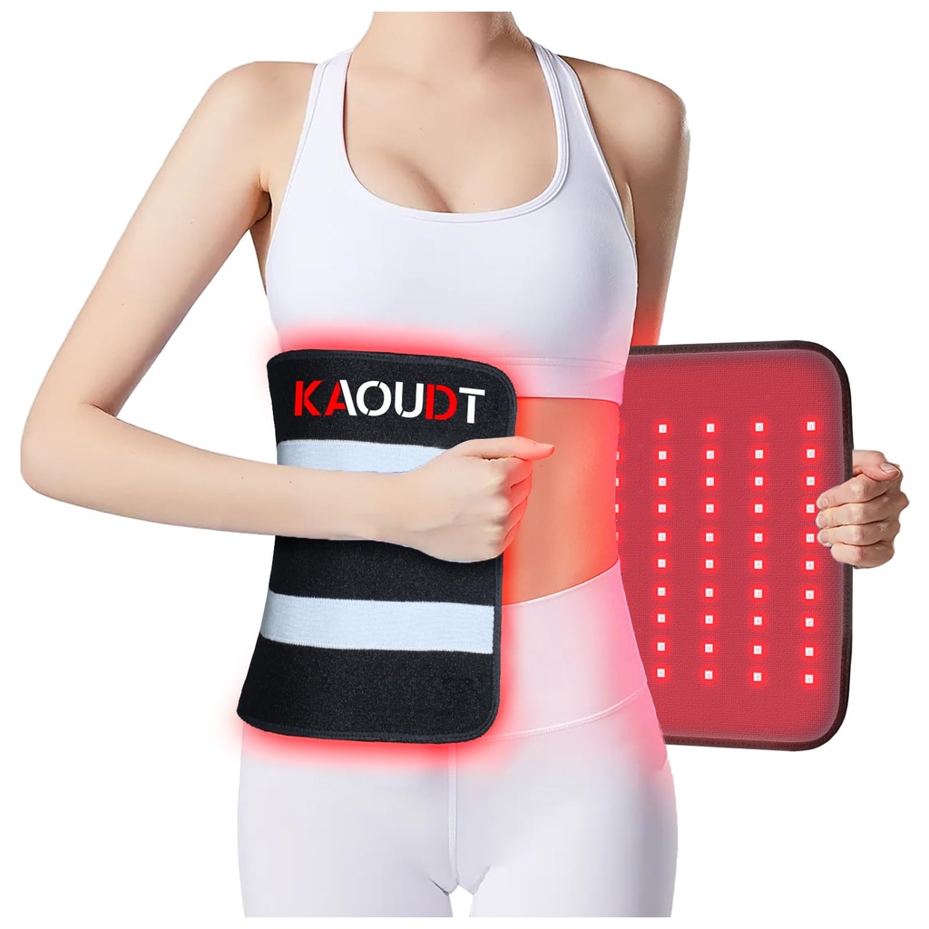 2026 Kaoudt Red Light Therapy Belt for Body Pain Relief(150LEDs 24" x 12")