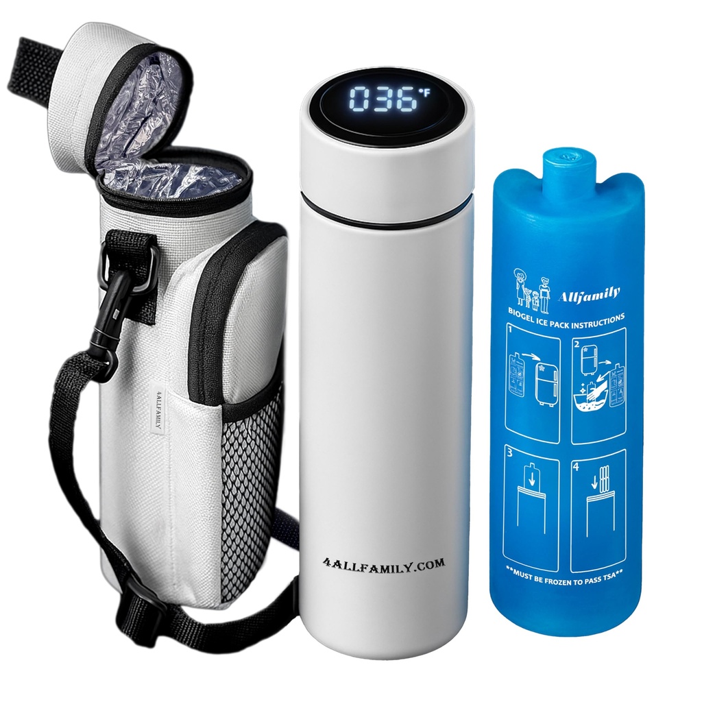 4ALLFAMILY Nomad Medium Pro Insulin Cooler Travel Case Ã¢Â€Â“ TSA Approved Medicine Cooler