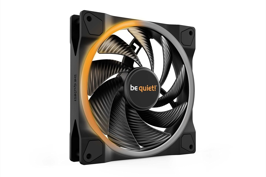 be quiet! Light Wings 140mm PWM High-Speed Fan, ARGB Lighting, Multiple Colors and Modes, S