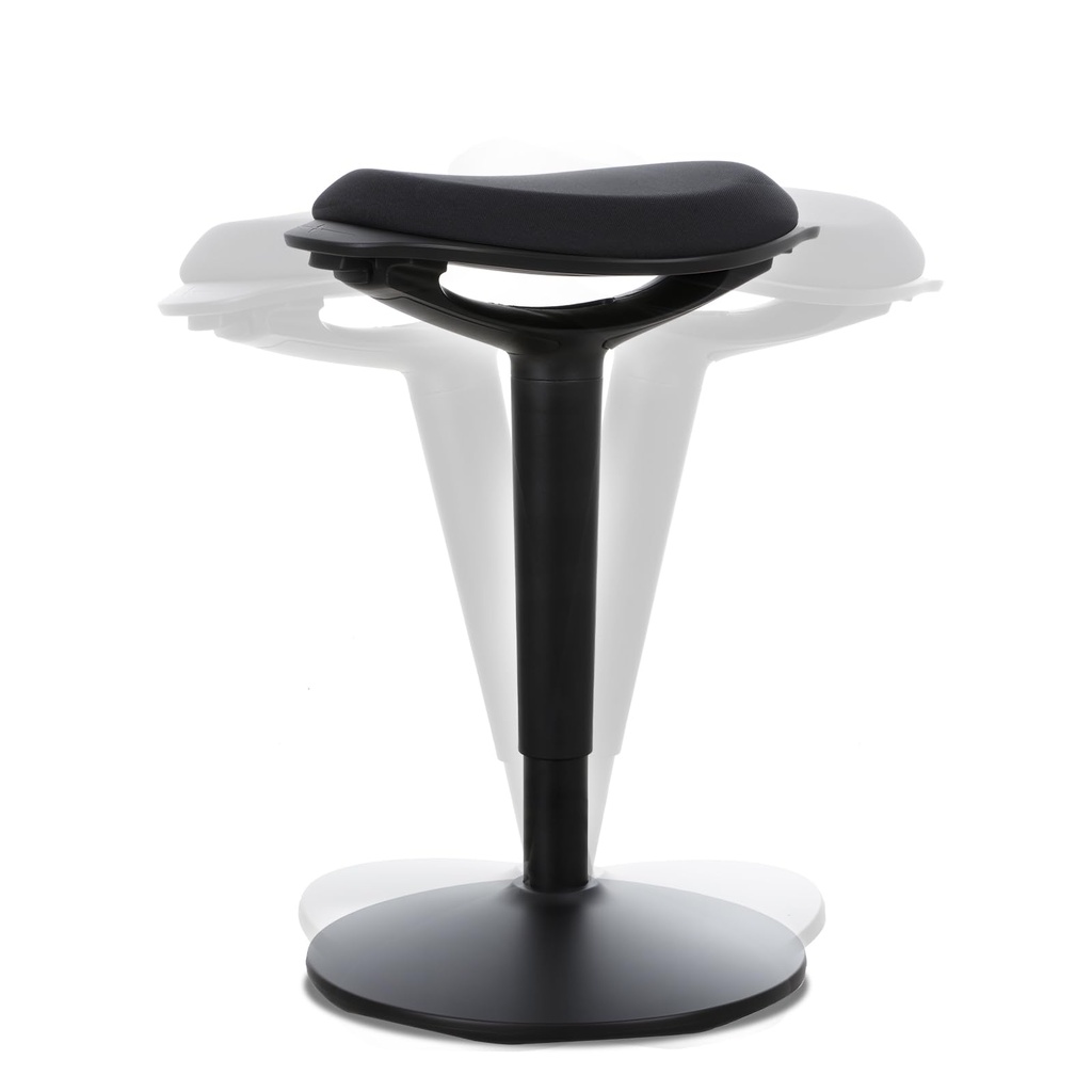 Comix Wobble Stool with Adjustable Height of 57-72 cm.Desk Stool with a Non-slip Standing 