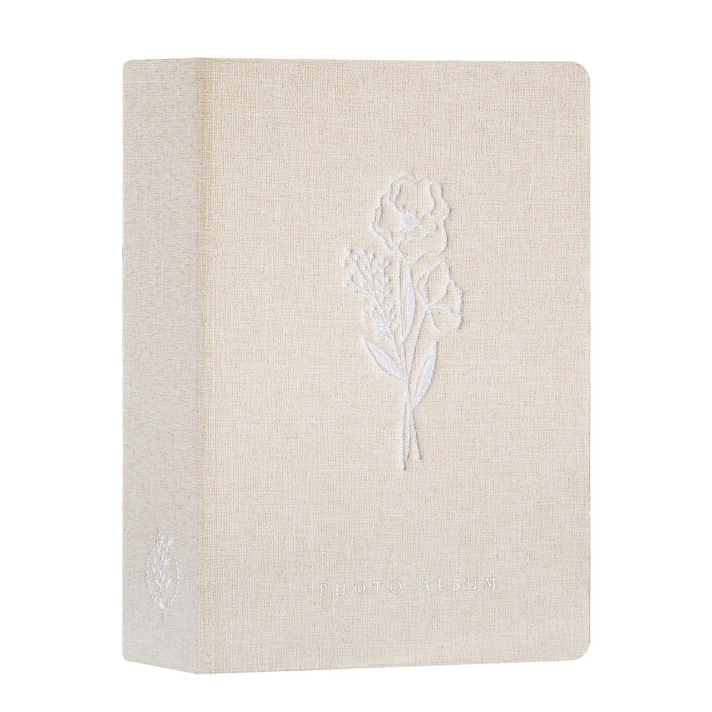 Lanpn Photo Albums 7x5 200 Photos, Linen Cover Acid Free Pocket Photo Book Picture Album Ho