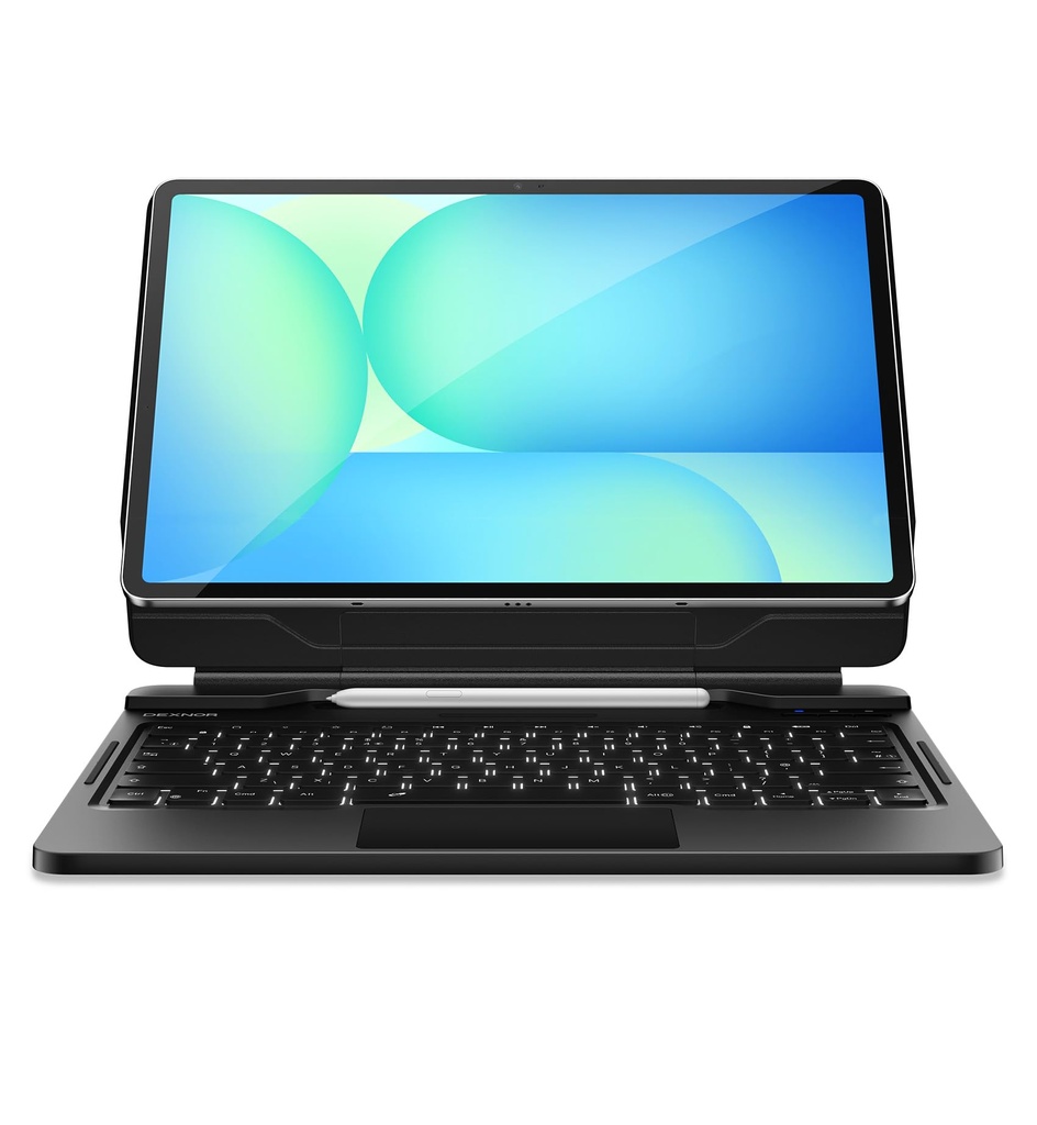 Dexnor for Samsung Galaxy Tab S10 FE+ Plus Case with Keyboard 13.1-inch