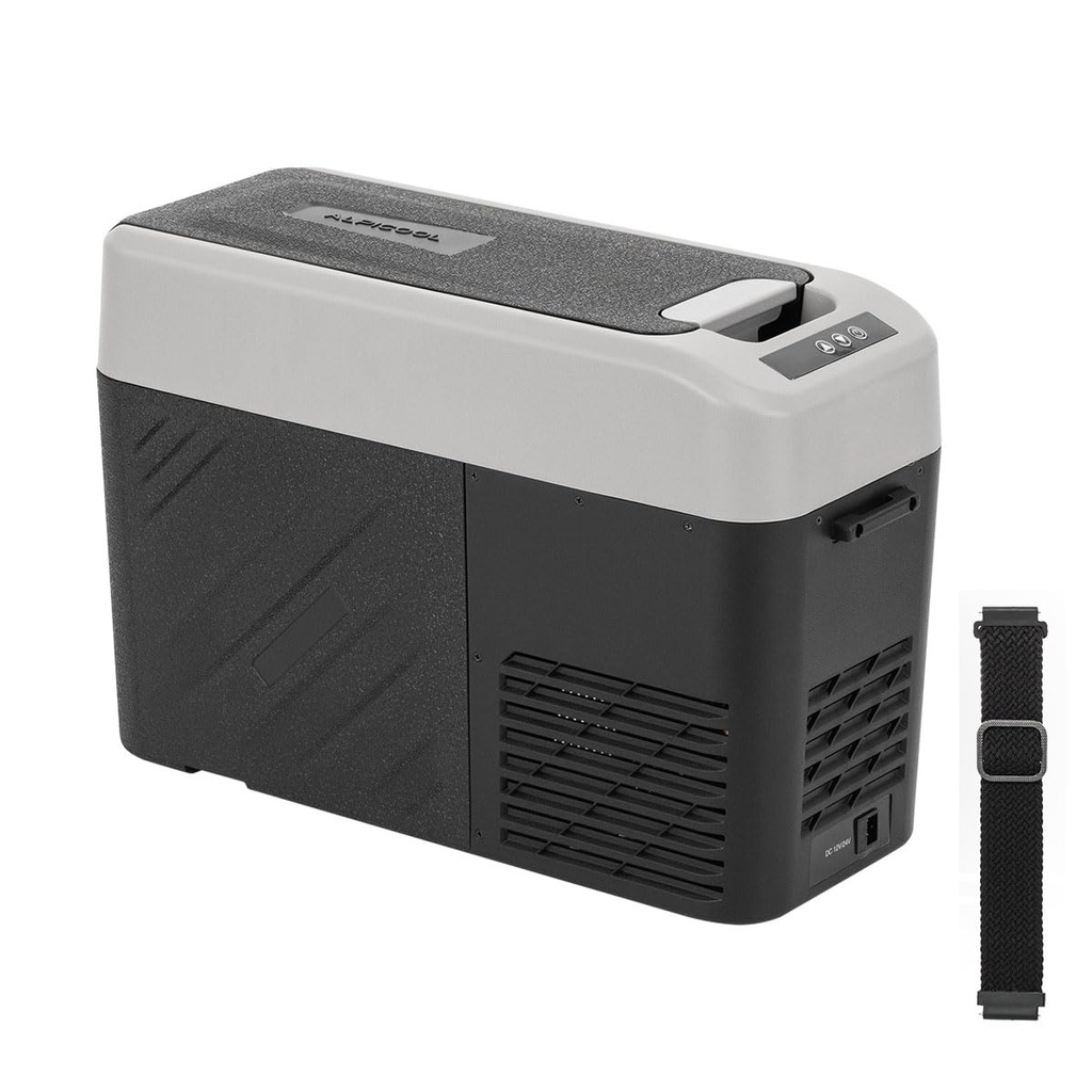 Alpicool KCF15 15L Compressor Car Fridge Freezer, Portable DC 12v Camping Refrigerator