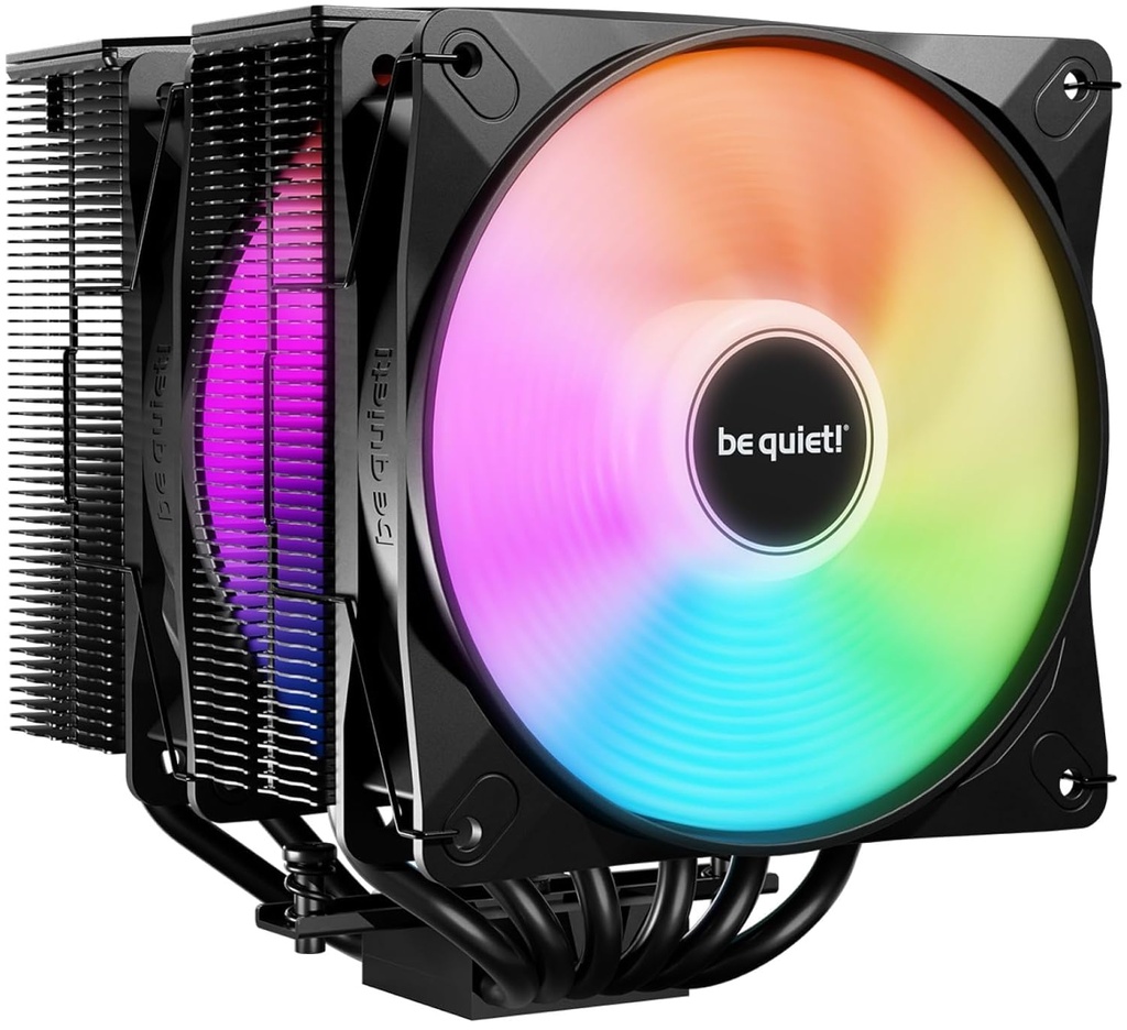 be quiet! Pure Rock Pro 3 LX Air Cooler, 6 High-Performance 6mm Heatpipes