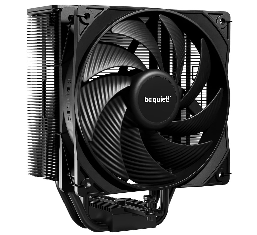 be quiet! Pure Rock 3 Black Air Cooler, 4 High-Performance 6mm Heatpipes