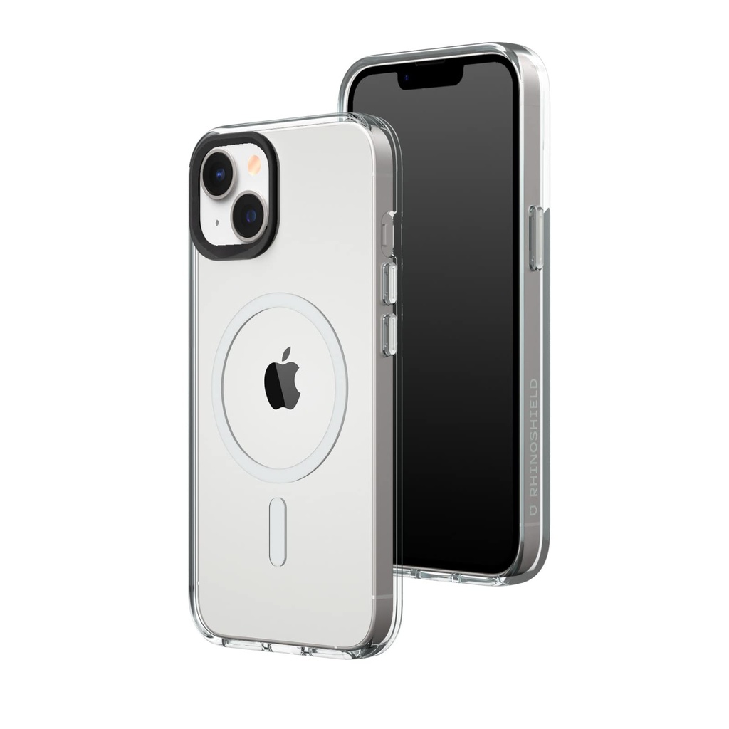 RHINOSHIELD JellyTint Transparent Protective Case Compatible with MagSafe for [iPhone 13/14