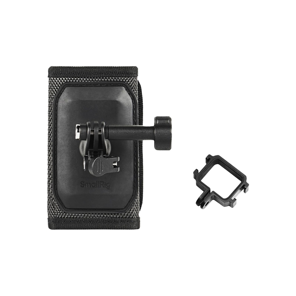 SMALLRIG Backpack Strap Mount for DJI Osmo Pocket 4 3/Action 6/5 Pro/4/Nano, for GoPro Hero