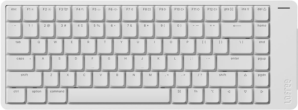 LOFREE Flow2 Low-Profile Mechanical Keyboard, Aluminum Alloy with Surfer Linear Switches, R
