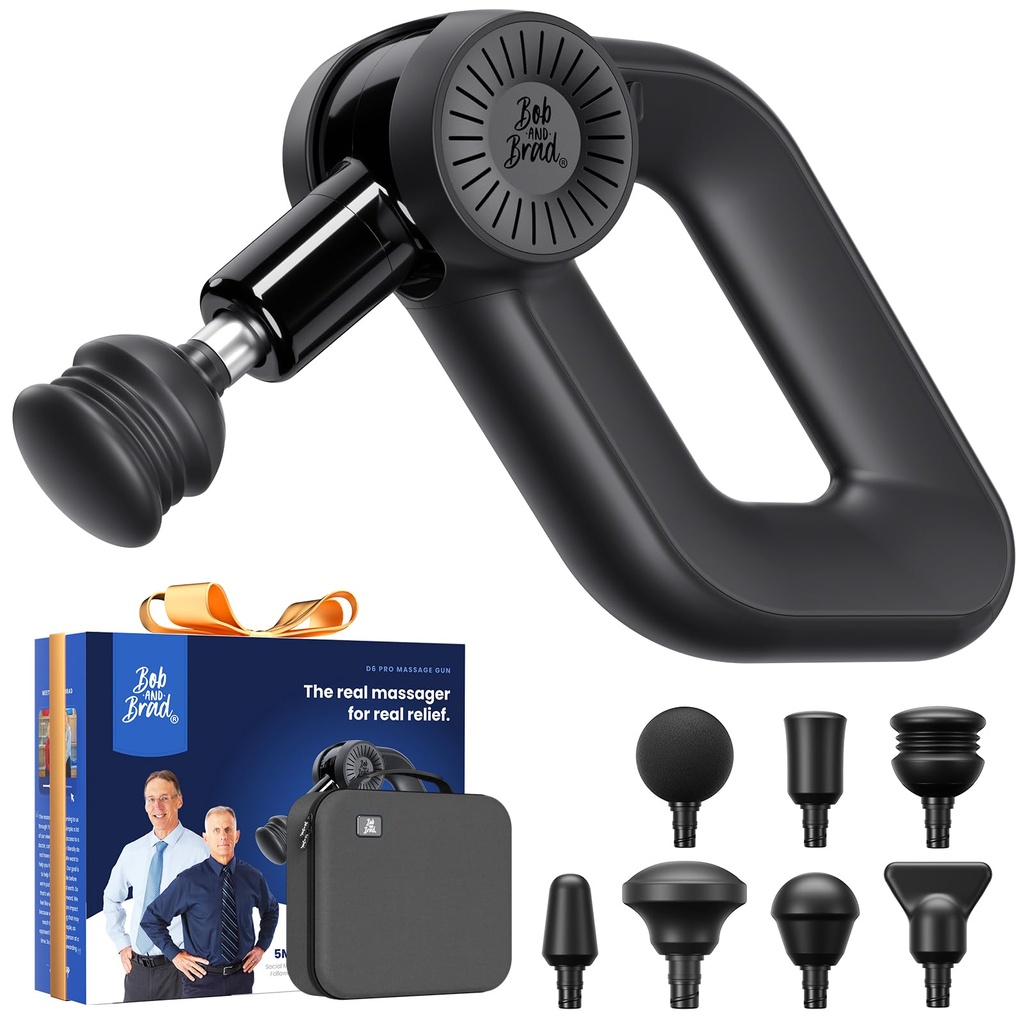 BOB AND BRAD D6 Pro Massage Gun Deep Tissue with 16mm Amplitude