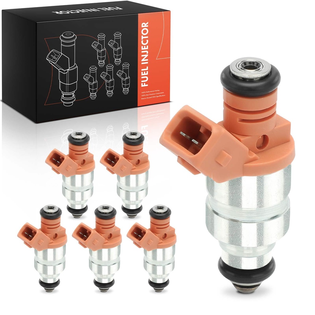 Frankberg 6x Fuel Injector 2-pin petrol 078133551BL