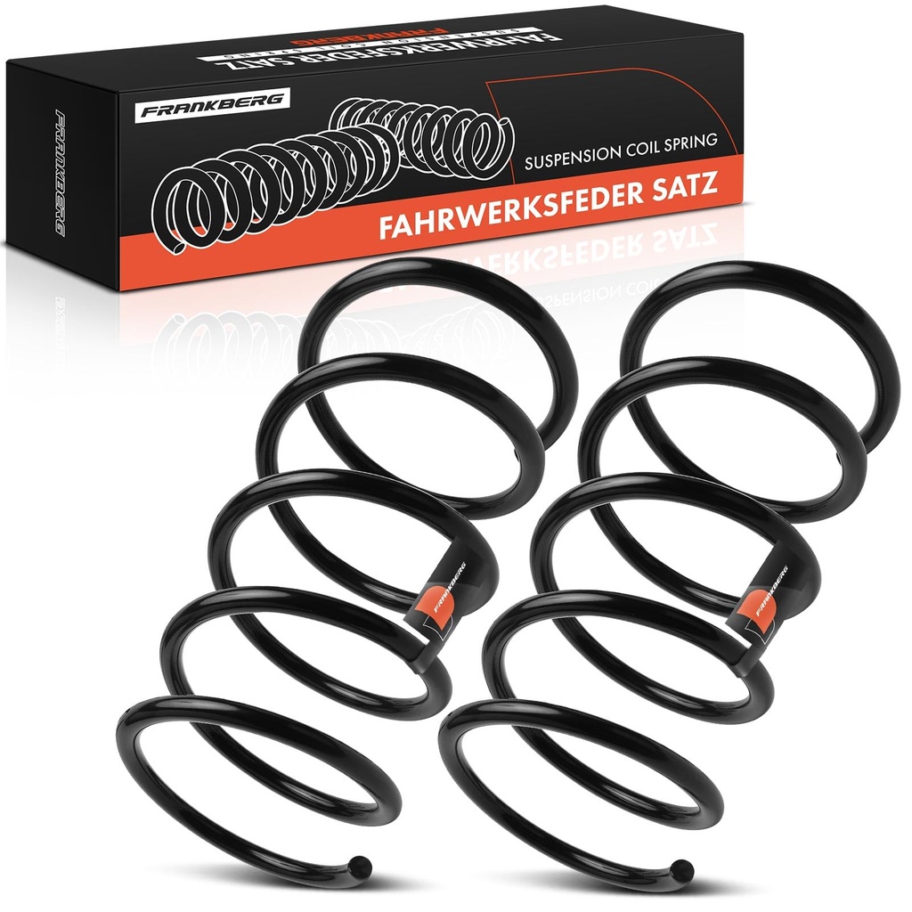 Frankberg 2x Suspension Coil Spring front axle 5463017000