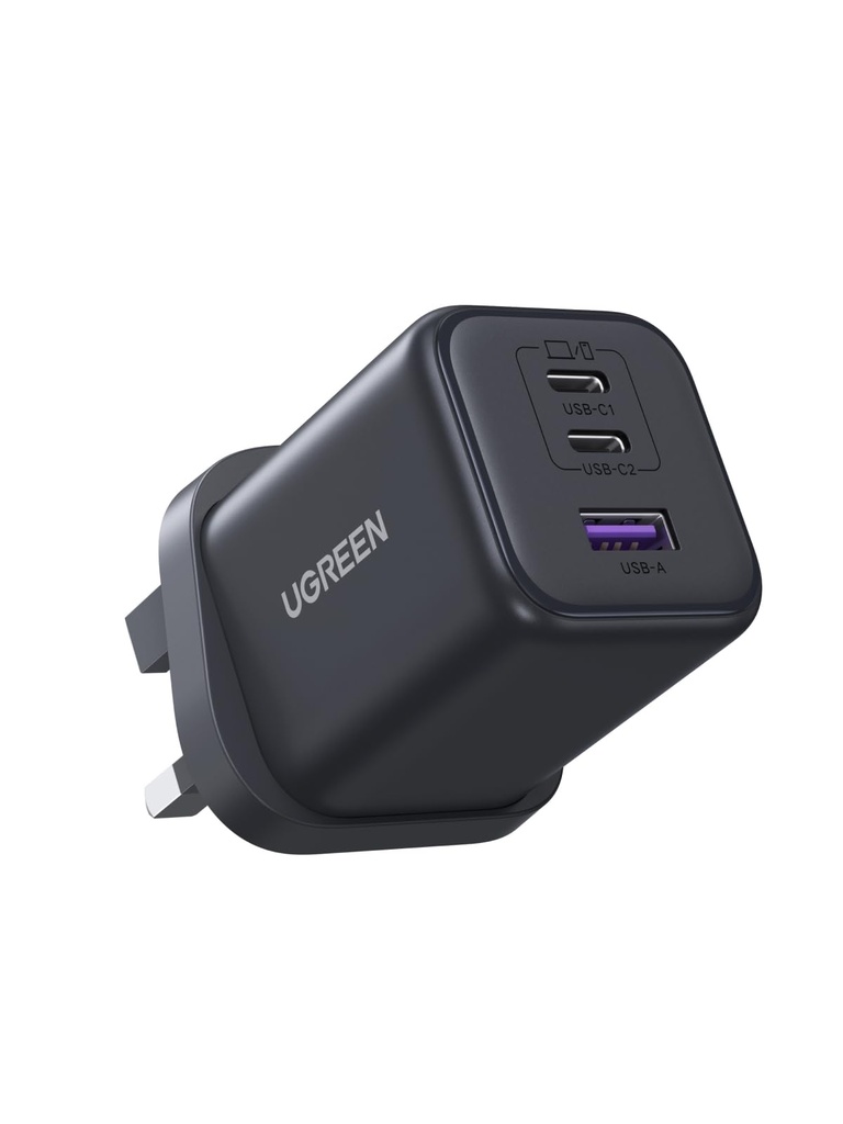 UGREEN 45W USB C Charger 3 Port Fast Wall Charger Plug Multi Adapter