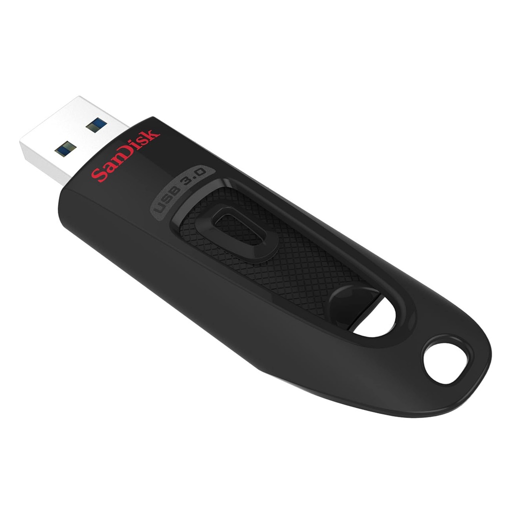 SANDISK Ultra 512GB, USB-A Flash Drive, Up to 130MB/s Read Speeds