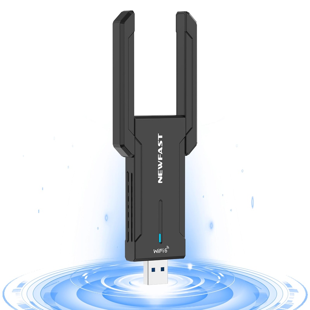 5374Mbps Tri-band USB WiFi Adapter For PC