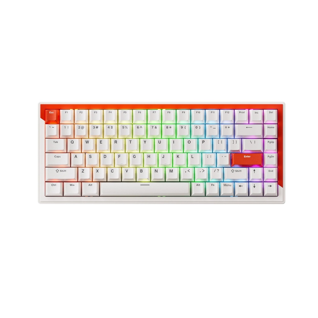 DrunkDeer G75 Quick Release Keyboard, Esport Gaming Keyboard - Magnetic Switch, Dual Trigger