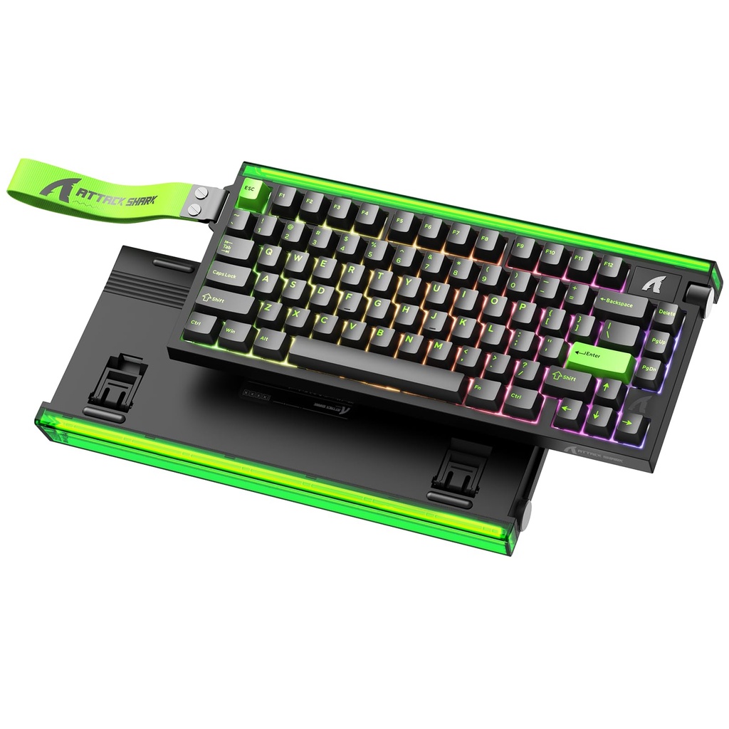 ATTACK SHARK R85 HE 8000Hz Rapid Trigger Keyboard, 0.005mm RT Accuracy Wired Gaming Keyboar