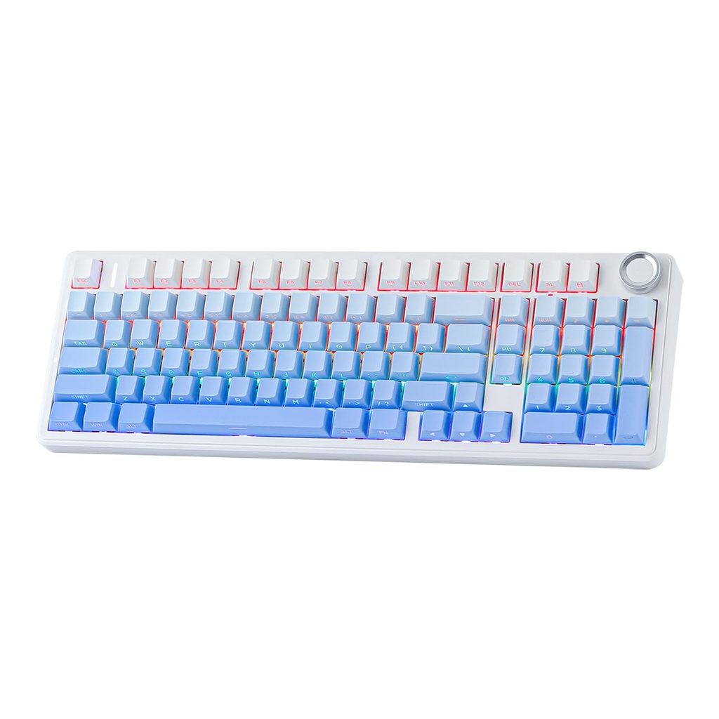 KiiBoom MechLands Aula F99 PRO 96% Mechanical Gaming Keyboard, BT5.0/USB-C/2.4GHz Wireless,