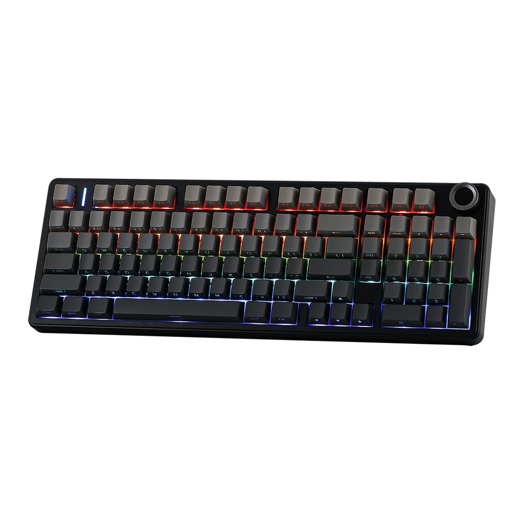 KiiBoom MechLands Aula F99 PRO 96% Mechanical Gaming Keyboard, BT5.0/USB-C/2.4GHz Wireless,