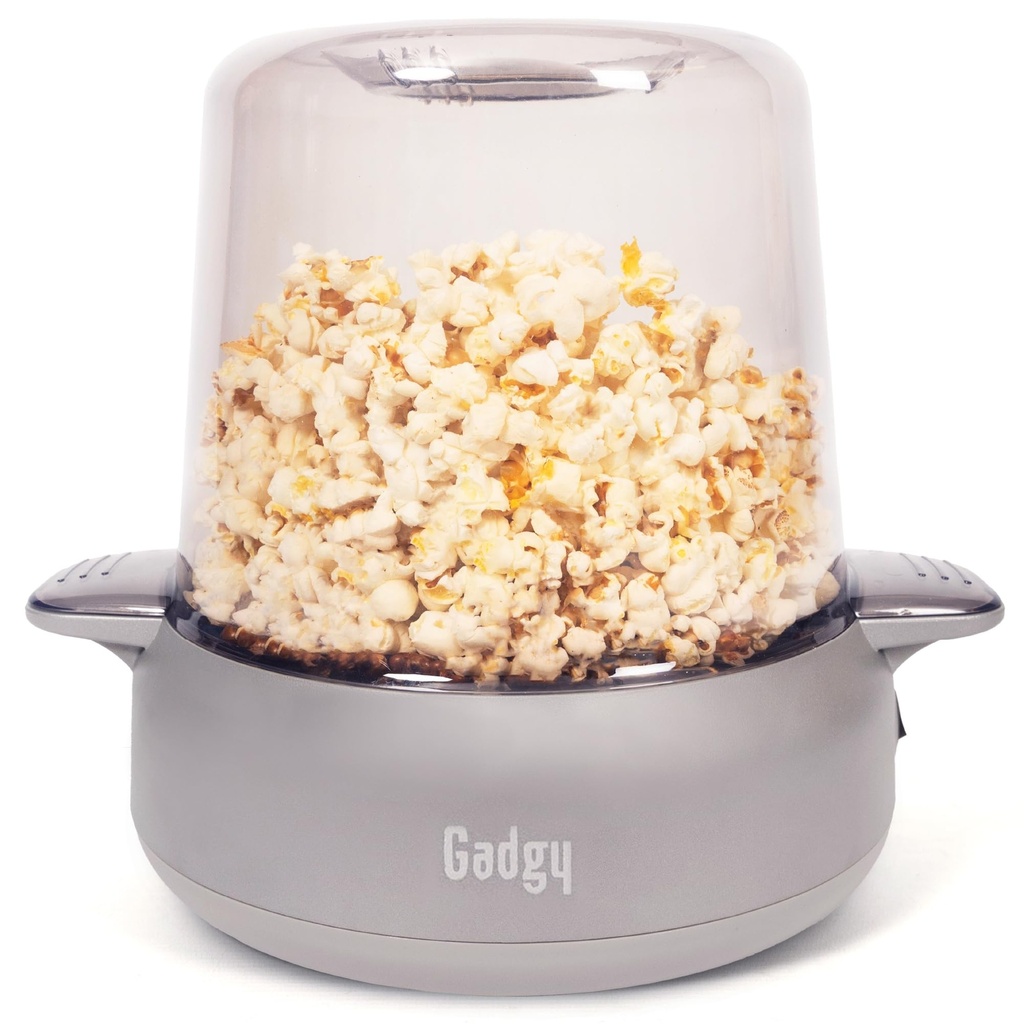 Gadgy Premium Popcorn Machine Ã¢Â€Â“ Electric Popcorn Maker - Matt Silver
