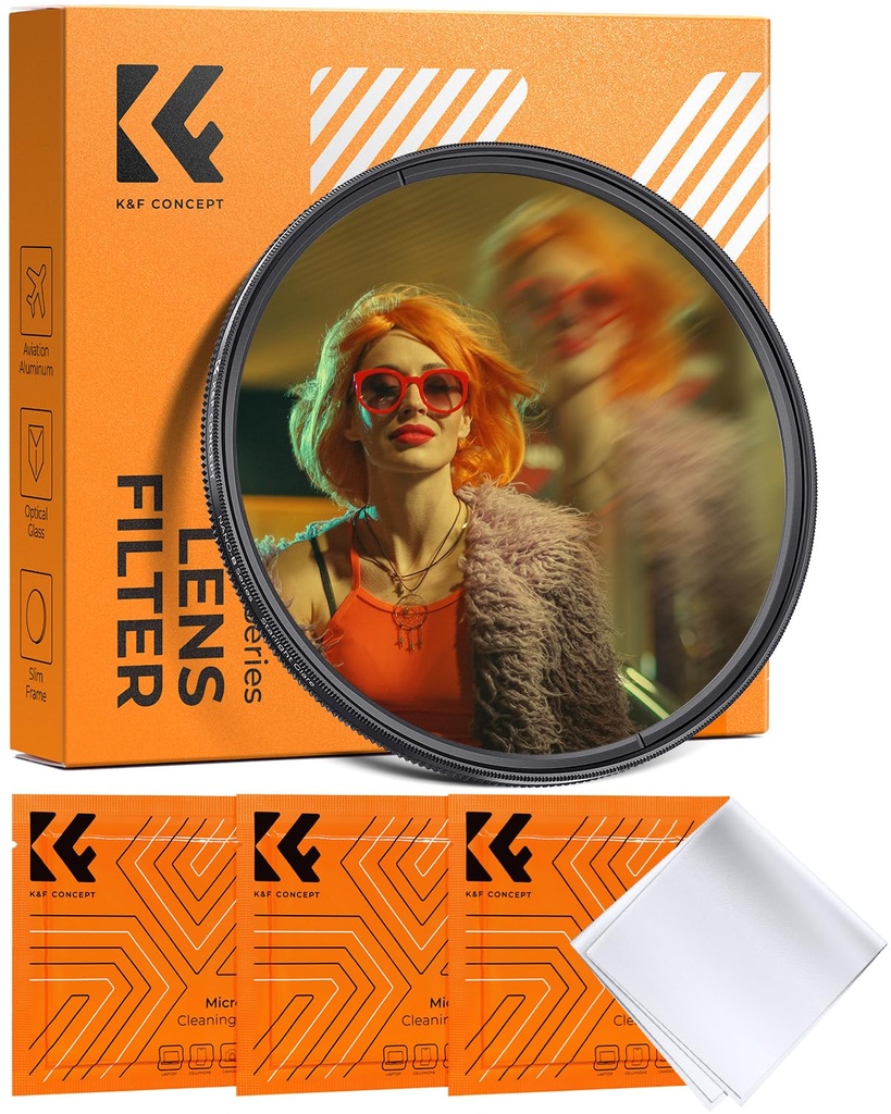 K&F CONCEPT 77mm Single Motion Blur Filter Creative Special Effect Filter