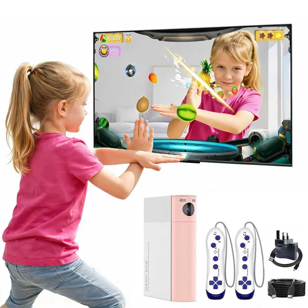 MIAROZ AR Motion Game Console for Kids: TV Video System for Indoor