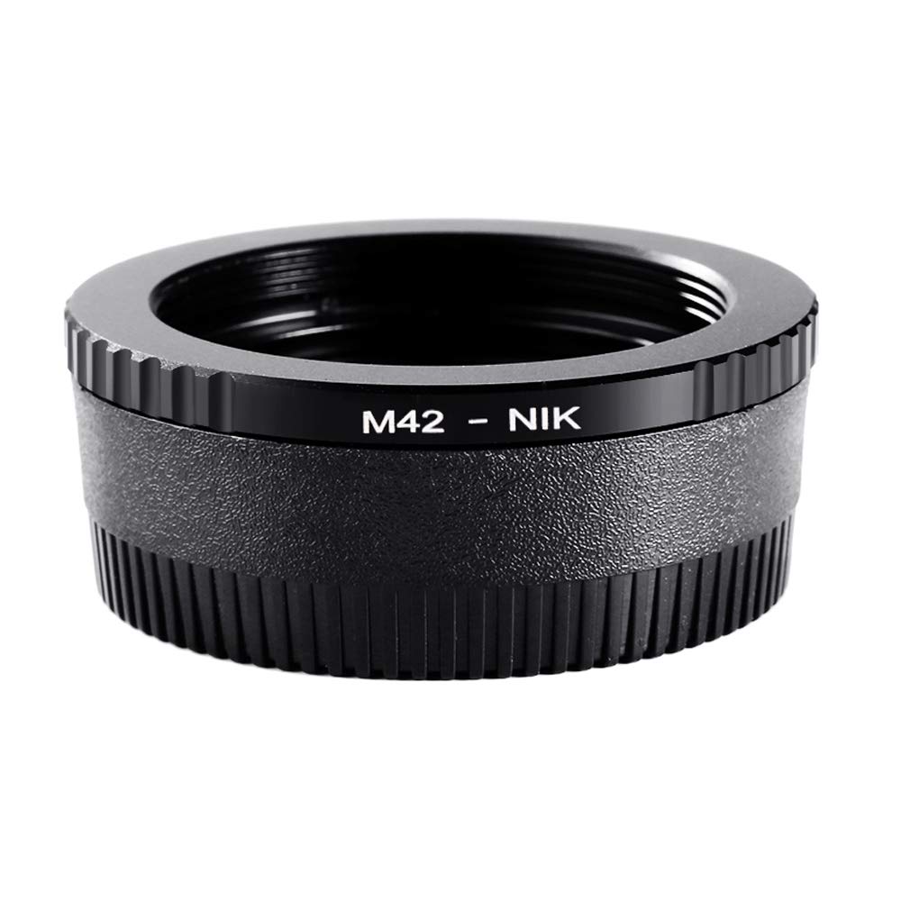 K&F CONCEPT Updated M42 to Nik Adapter, Manual Lens Mount Adapter Compatible with M42 Moun