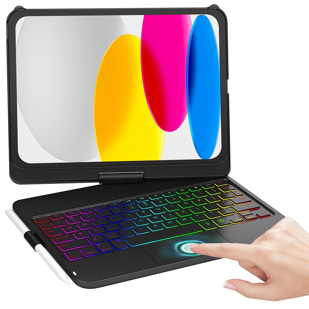 MMK Keyboard Case for iPad A16 11th Gen 2025 / 10th Gen 2022 (11/10.9 inch)