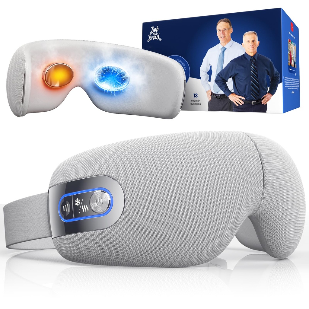 BOB AND BRAD EYEFLOW Eye Massager with Heat & Cooling, Birthday Gifts