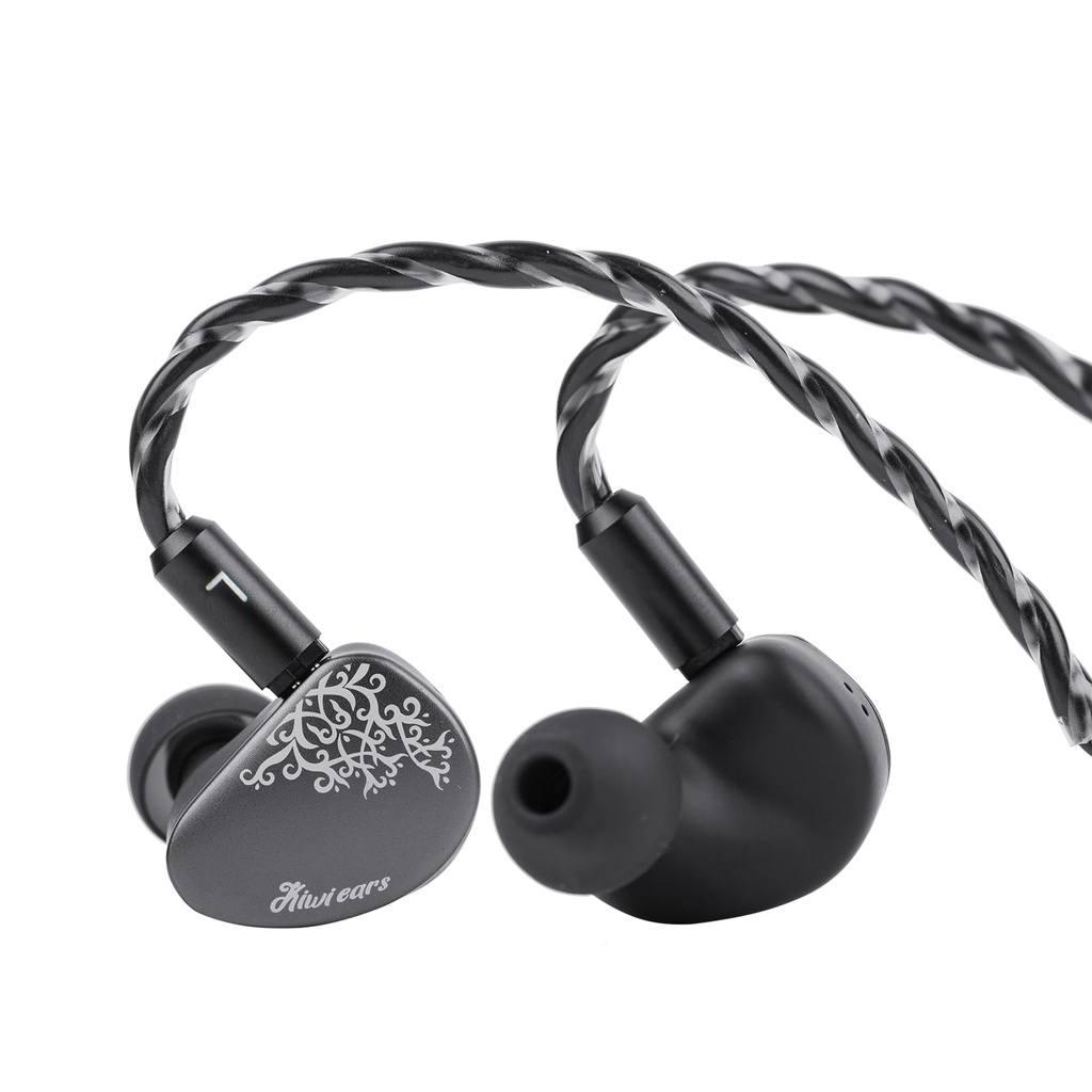 Linsoul Kiwi Ears Cadenza II 10mm Titanium Driver In Ear Monitor, HiFi Wired IEM Earphones