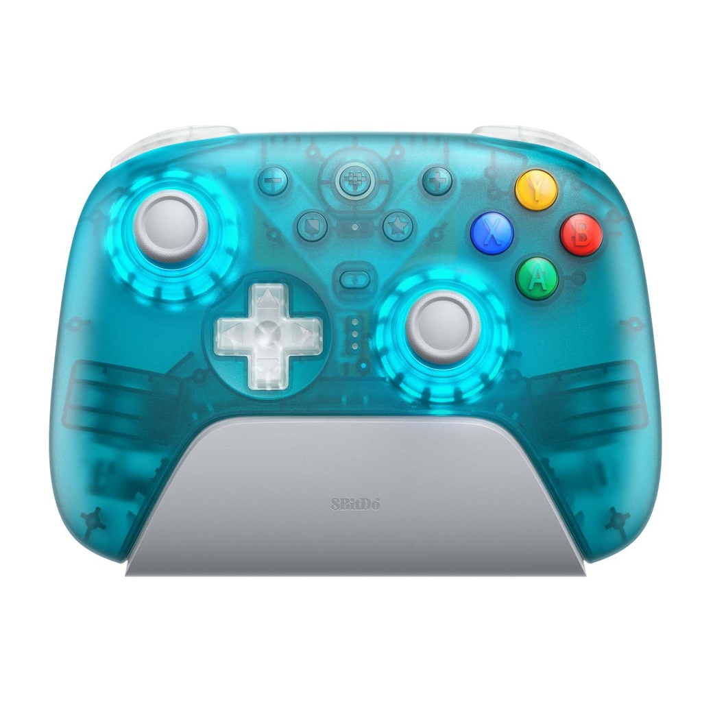 8Bitdo Ultimate 2 Wireless Controller for Windows/Android/Steam-Clear Blue