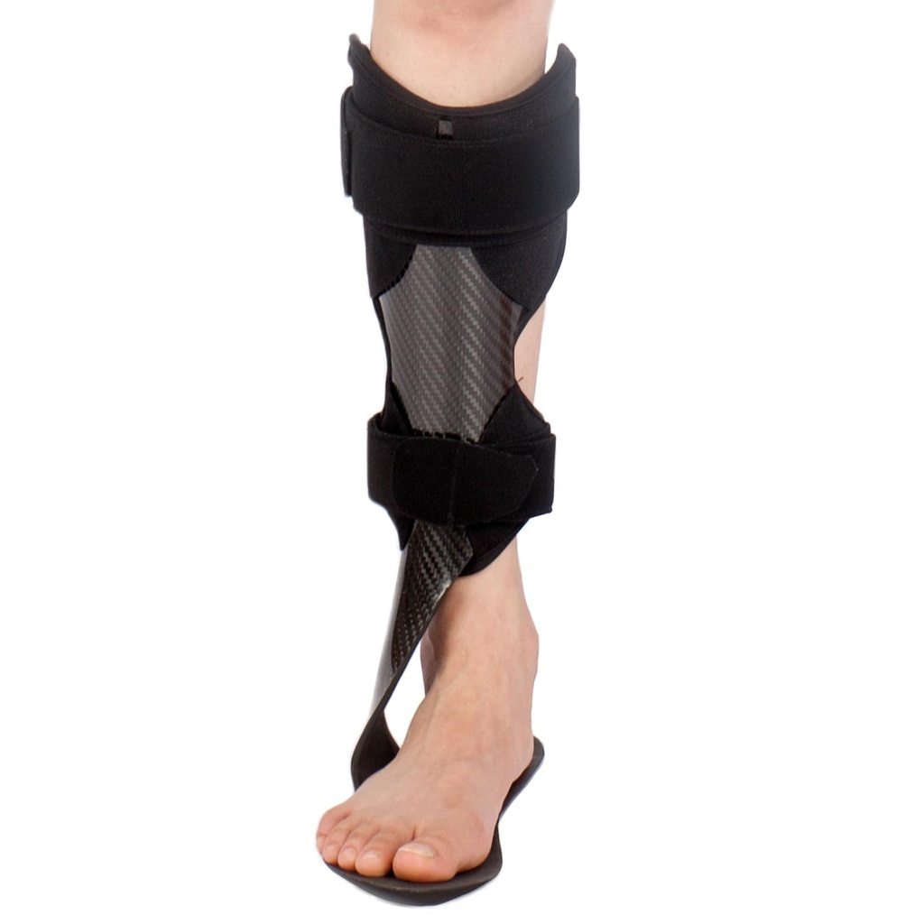Tairibousy Carbon Fiber AFO Brace Lightweight Ankle Foot Orthosis Foot Drop Brace AFO Reha