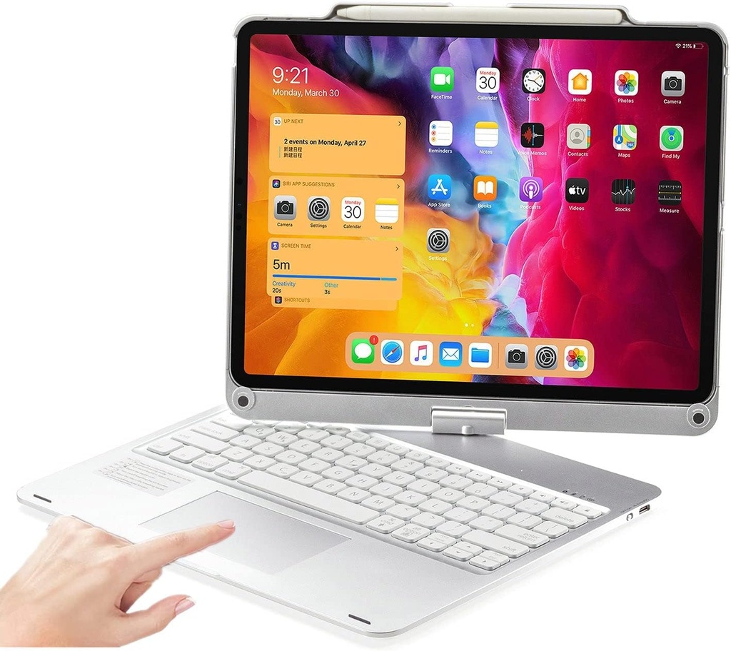 Keyboard Case for iPad Air13(M4/M3/M2)/Pro13(M5/M4)/Pro12.9(6th/5th Gen)